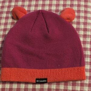 Columbia Kids' Fuchsia and Coral Beanie